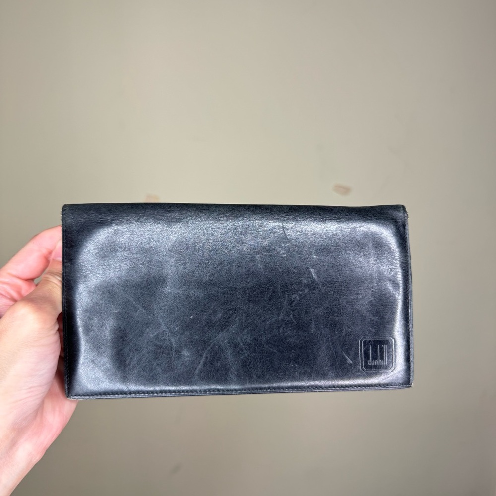 Dunhill Black Leather Wallet